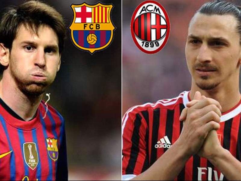 Barcelona v AC Milan Fanview: What's the talk on Facebook and Twitter