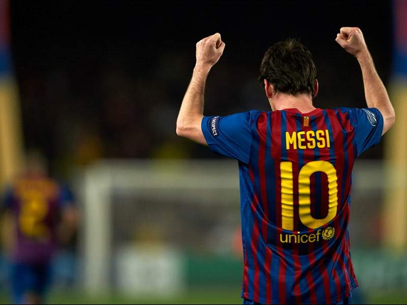 Lionel Messi (B) - Barcelona-Milan - Champions League (Getty Images)