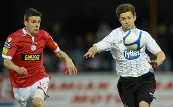 Stephen McDonnell, Dundalk, Kevin Dawson, Shelbourne
