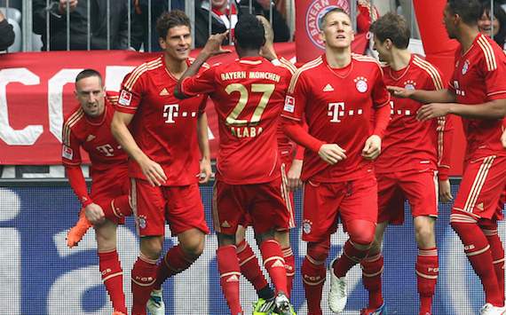 Bundesliga: FC Bayern München - FC Augsburg, Mario Gomez