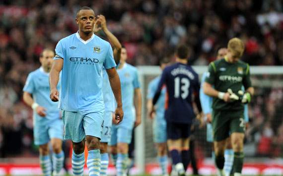 EPL,Vincent Kompany,Arsenal v Manchester City