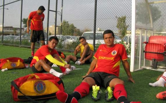 East Bengal training session at Erbil ground