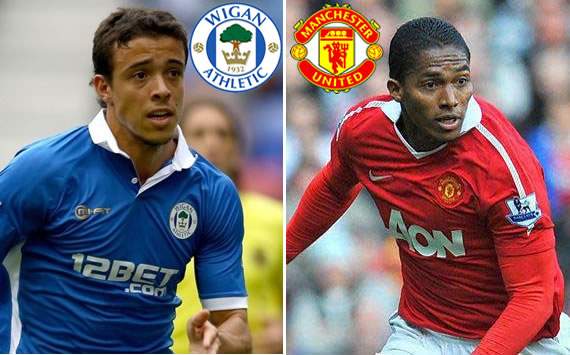 Mix Wigan-Manchester United
