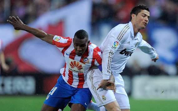 Cristiano Ronaldo, Luis Amaranto Perea - Atlético de Madrid vs Real Madrid