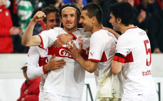 Stuttgart jubelt gegen Bremen