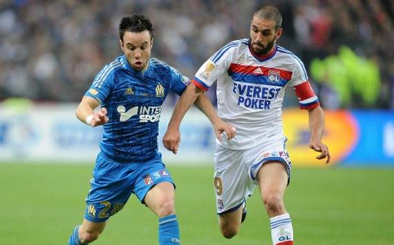 Coupe de la Ligue : Lisandro Lopez vs Mathieu Valbuena (Olympique Lyonnais vs Olympique de Marseille)