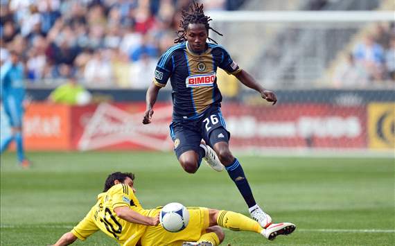 Keon Daniel, Milovan Mirosevic; Columbus Crew - Philadelphia Union