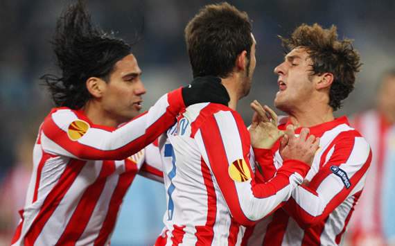 Radamel Falcao, Adrián López, Jorge Resurrección Koke - Atlético de Madrid