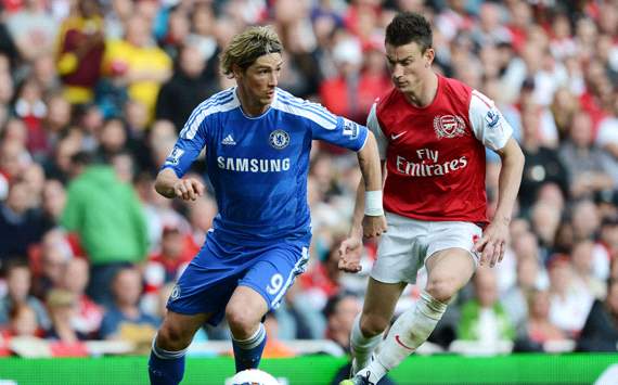 EPL: Fernando Torres - Laurent Koscielny, Arsenal v Chelsea