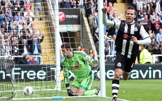 EPL: Yohan Cabaye, Newcastle United v Stoke City