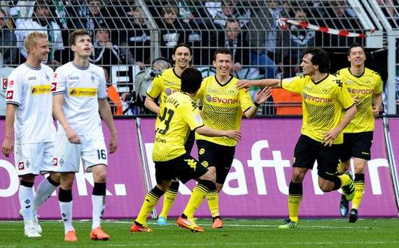 Bundesliga : Borussia Dortmund vs Borussia Moenchengladbach