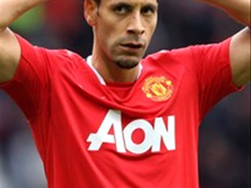 premier league : rio ferdinand (manchester united vs everton)