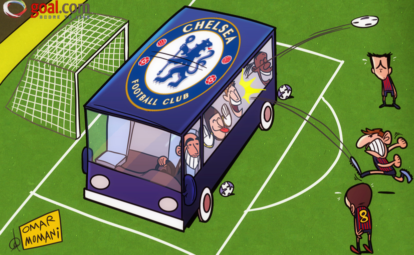 Top 10 Cartoons of 2012 - Chelsea Bus - Goal.com