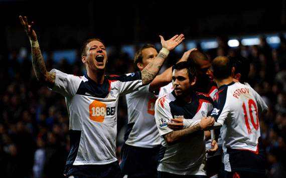 EPL: David Ngog - Gretar Steinsson, Aston Villa v Bolton