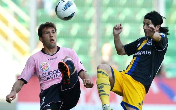 Franco Vazquez and Jaime Valdes - Palermo-Parma