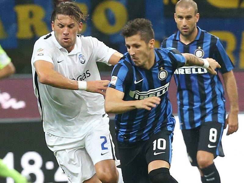 Inter 1-0 Atalanta: Jovetic wins it late against 10-man visitors