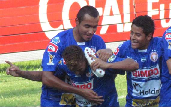 Christian Bautista, Julio Martínez y Edwin Sánchez, Metapán