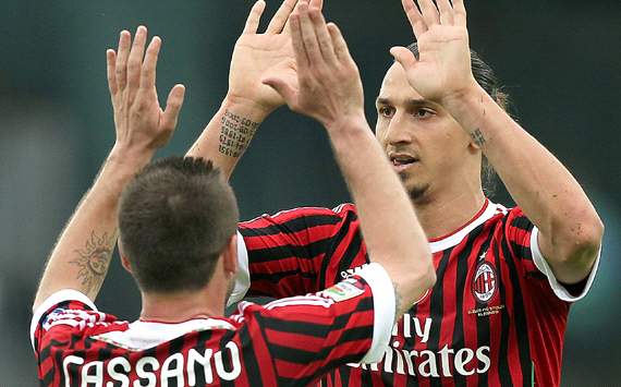 Cassano & Ibrahimovic - Milan