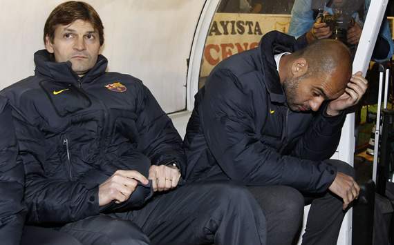 Tito Vilanova, Pep Guardiola, Barcelona