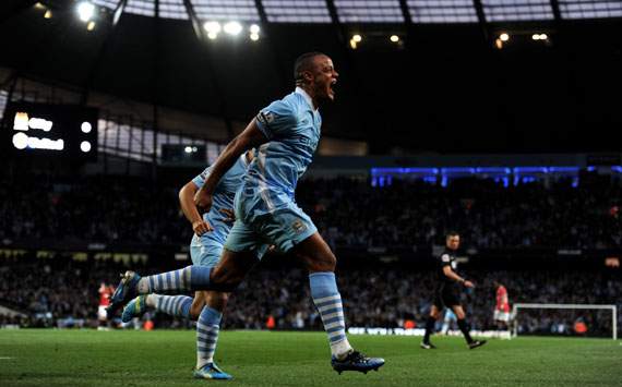 EPL,Vincent Kompany,Manchester City v Manchester United