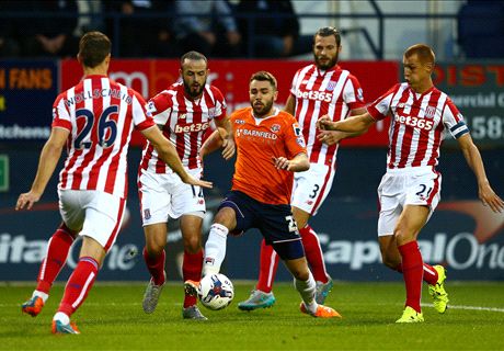 REPORT: Luton 1-1 Stoke (7-8 pens)