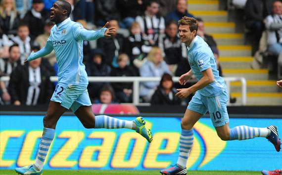 EPL - Newcastle United v Manchester City, Yaya Toure
