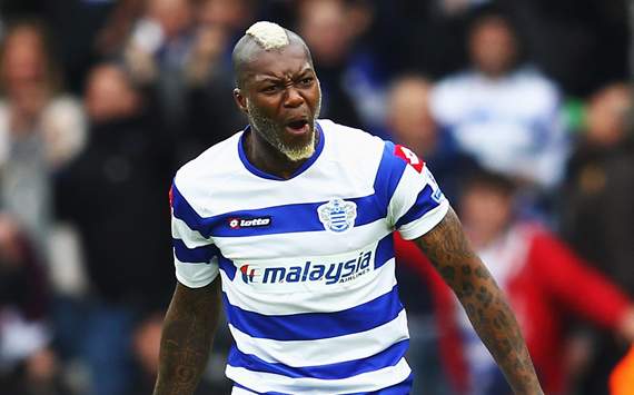 EPL-Queens Park Rangers v Stoke City , Djibril Cisse
