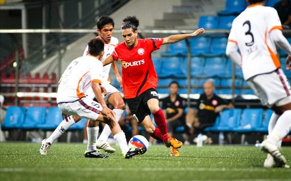 Hougang United, Young Lions, Sherif El-Masri