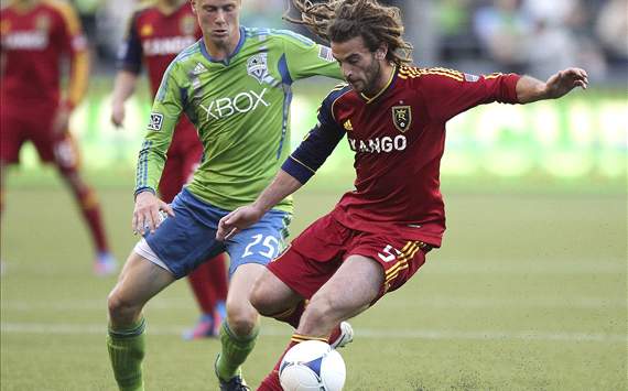Andy Rose, Seattle Sounders FC; Kyle Beckerman, Real Salt Lake; MLS