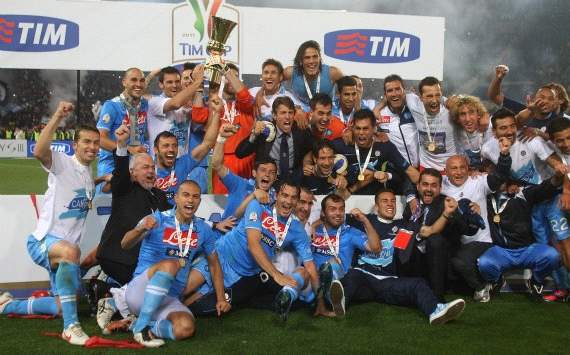 Napoli celebrate Italy Cup
