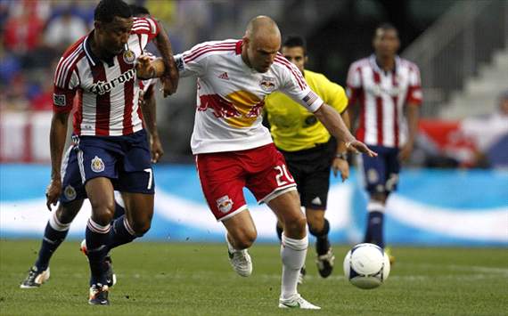 James Riley, Joel Lindpere, New York Red Bulls, Chivas USA, MLS