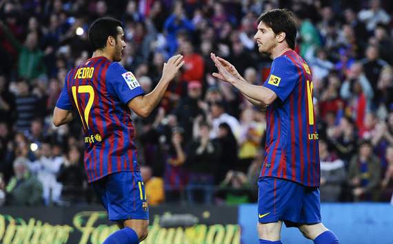Pedro, Lionel Messi, Barcelona