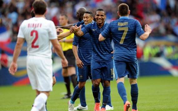 International Friendly : Florent Malouda & Gaël Clichy & Franck Ribéry (France vs Serbia)