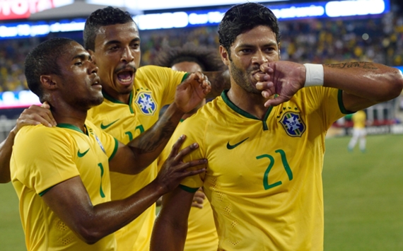 Brazil celebrate