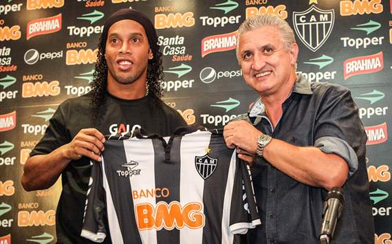 Apresentação Ronaldinho - Atlético Mineiro ( Foto: Bruno Cantini)