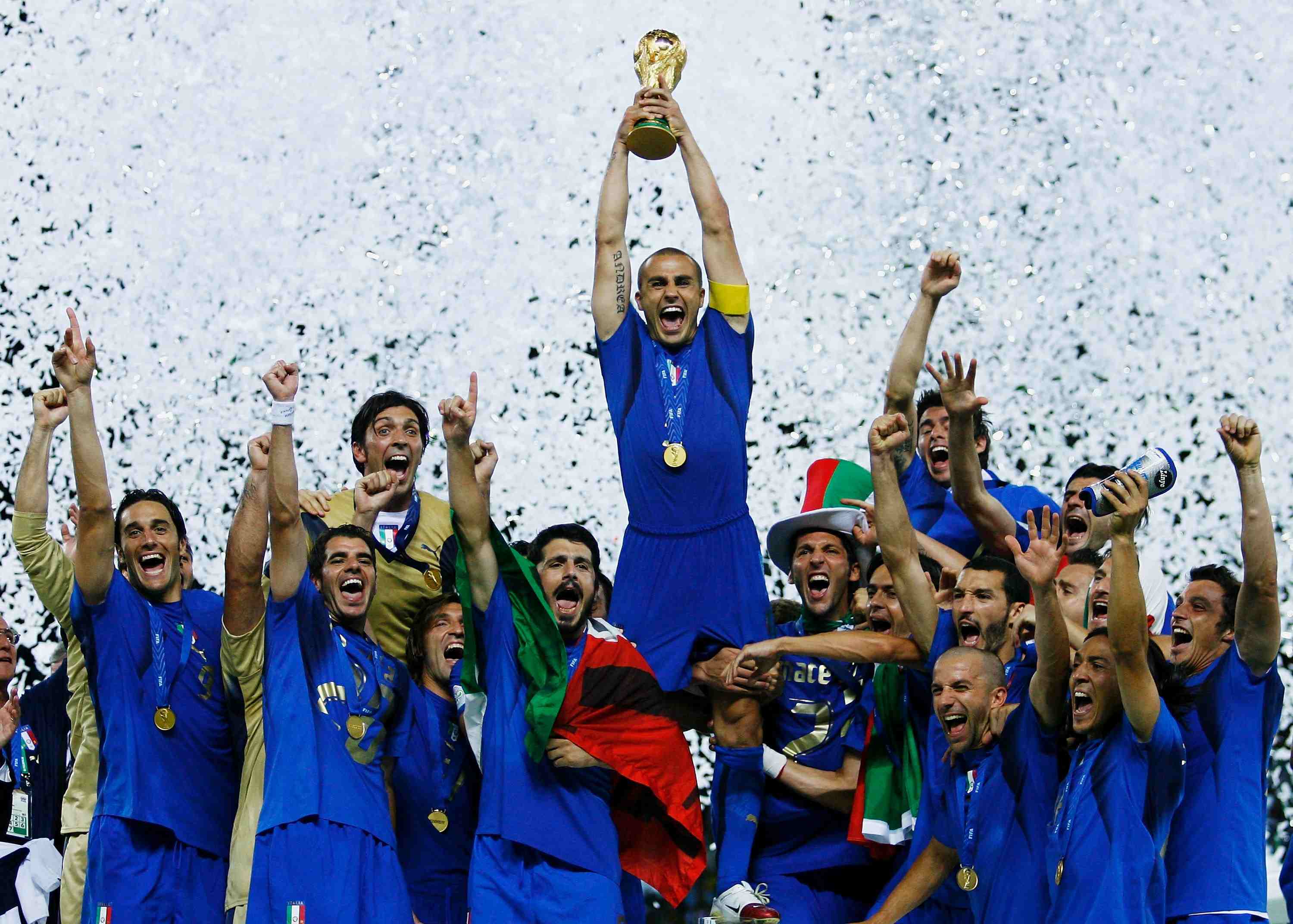 Ten iconic Italy-France moments - Cannavaro goes up for the cup - 2006 - Goal.com