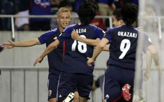 Japan vs Jordan @ Asia qualifiers for the 2014 World Cup