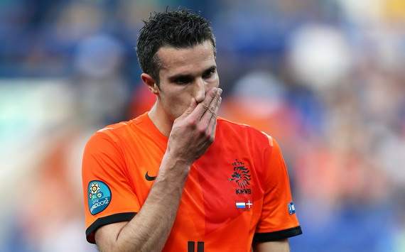 Robin van Persie, Netherlands - Denmark