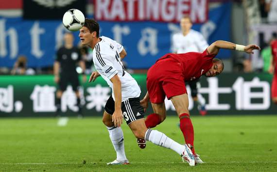 UEFA EURO - Germany v Portugal, Mario Gomez and Pepe
