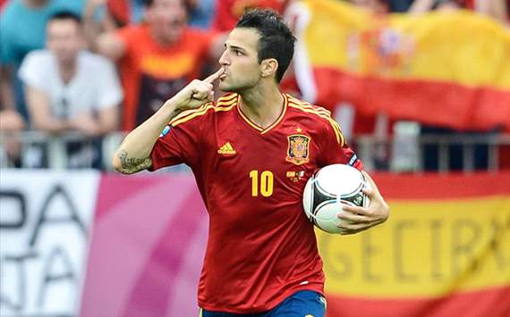 UEFA EURO 2012 - Group C: Spain v Italy, Cesc Fabregas