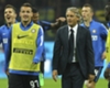 Roberto Mancini celebrates with Inter