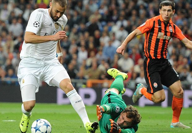 Benzema unhappy with Real Madrid despite Shakhtar rout