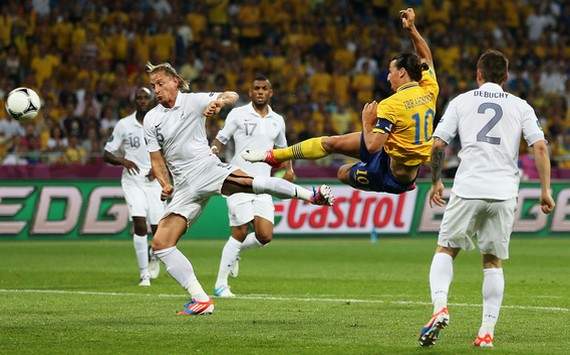 Euro 2012 : Zlatan Ibrahimovic (Sweden vs France)