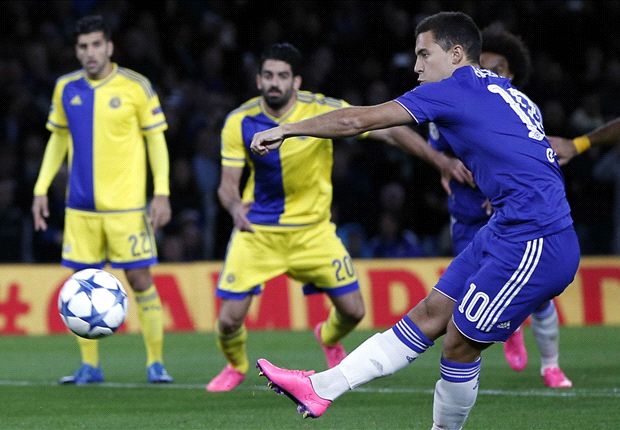 Chelsea 4-0 Maccabi Tel Aviv: Hazard penalty miss can't stop Blues battering