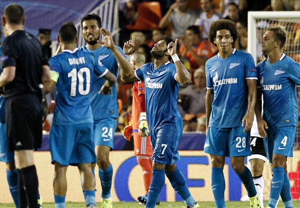 Valencia 2-3 Zenit: Hulk & Axel Witsel win Mestalla thriller