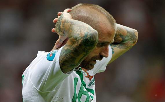 UEFA EURO 2012 :Czech Republic v Portugal:Raul Meireles