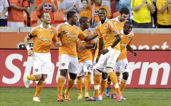 Brad Davis, Jermaine Taylor, Macoumba Kandji, Houston Dynamo, Major League Soccer