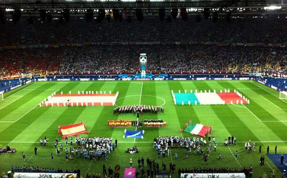 Spain vs Italy - Euro 2012