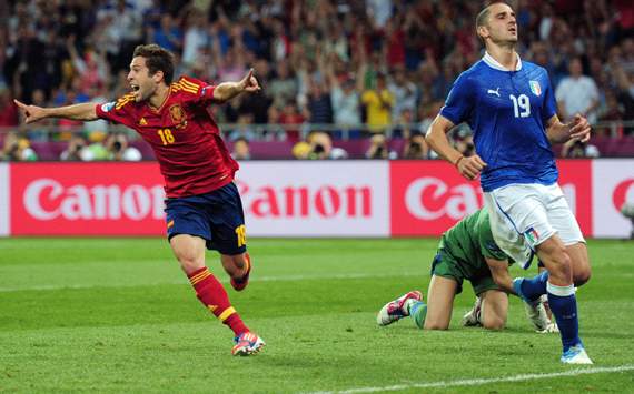 Jordi Alba - Spain-Italy - Euro 2012
