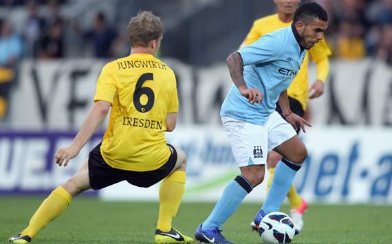 Preseason Friendly, Florian Jungwirth; Carlo Tevez